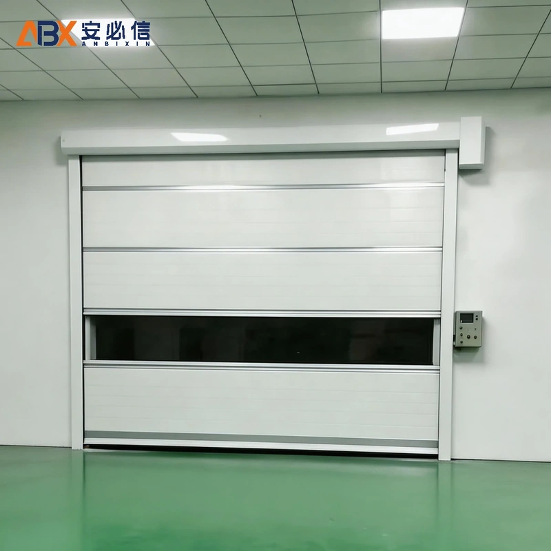 鹤岗市软帘快速门